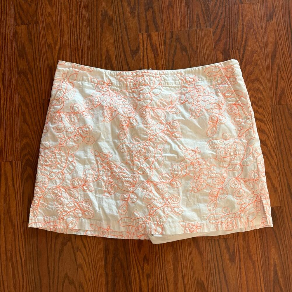 Lady Hagen Skort Neon Embroidered Design Size 14